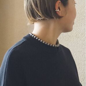 ERICKA NICOLAS BEGAY 10mm40cmナバホネックレス