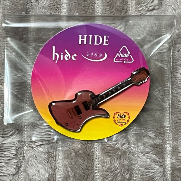 THE ARTIST COLLECTION hide ピンズ カプセル ギター ショッキングピンク ピンバッジ ガチャ