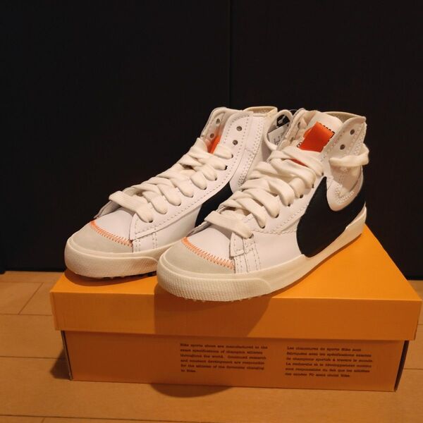 NIKE ナイキ Blazer Mid 77 Jumbo "White/Black" 25.5cm