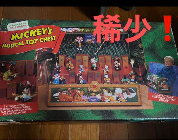 最終値下げ!アンティーク ディズニー オルゴール クリスマスソング ミッキー