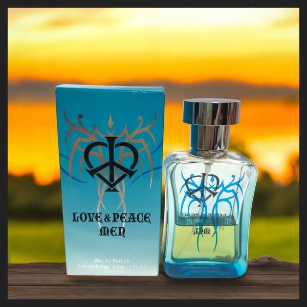 LOVE&PEACE MEN ラブアンドピース 香水 オーデパルファム 50ml 残量40%