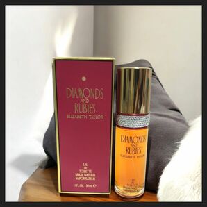 【レア】 エリザベステーラー ダイヤモンド&ルビー オードトワレ 30ml 箱入