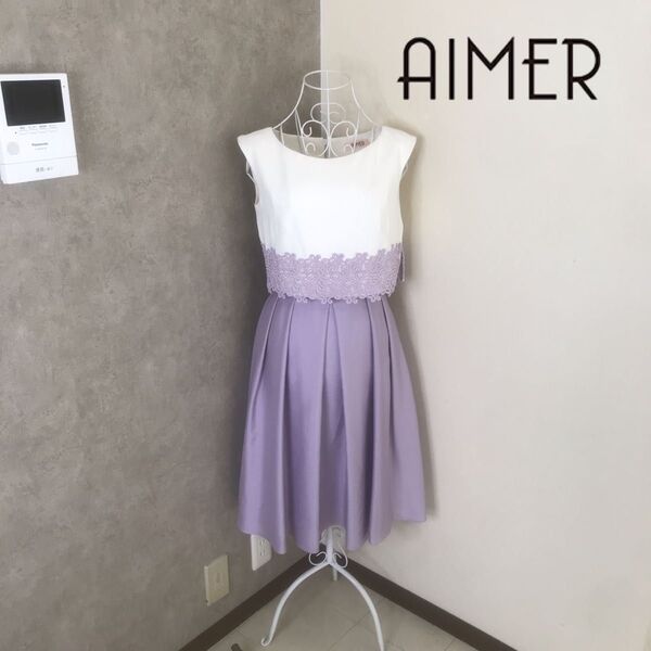 エメ 1度着用 ワンピース ノースリーブ M