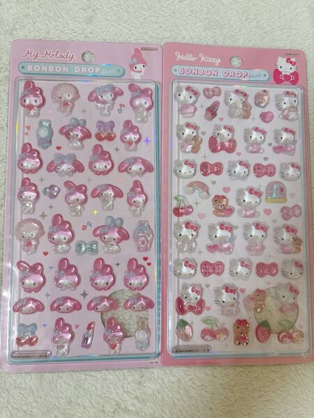 新品未開封ボンボンドロップシール サンリオ 可愛い マイメロディ マイメロ キャラクター ハローキティ