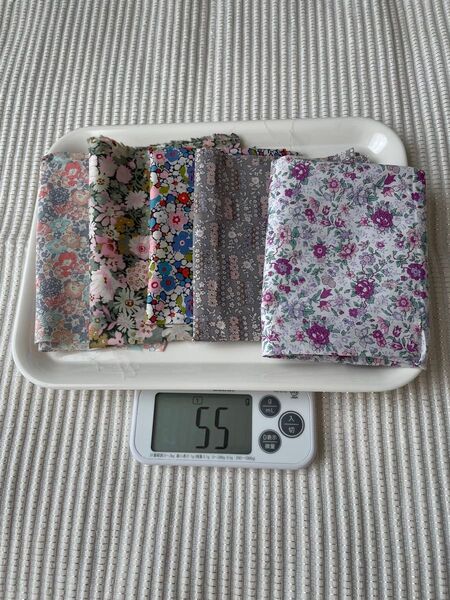 9.リバティ生地 カットクロスハギレセット55g