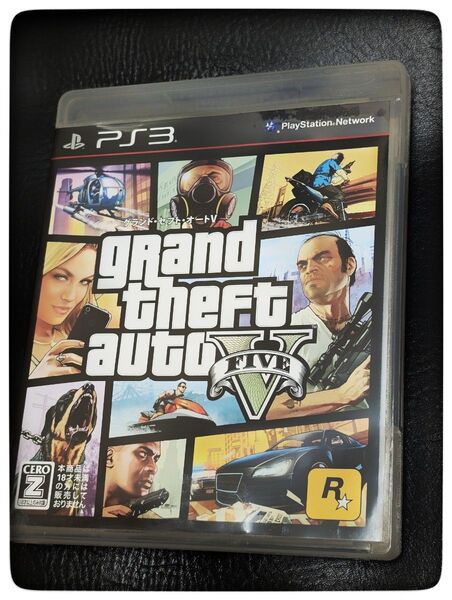 【美品 】PS3版 GTA5 グランド・セフト・オートⅴ