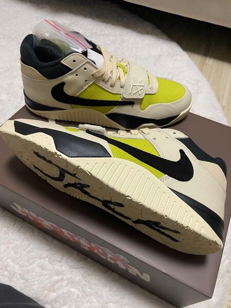 Travis Scott × Jordan Jumpman Jack TR CJ1 T-Rexx "Bright Cactus"