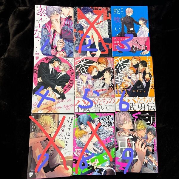 BL漫画まとめR 1冊100円+送料200円