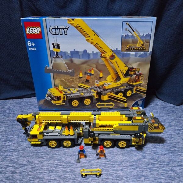 LEGO CITY レゴ シティ 7249 大型クレーン車 廃盤 組立済み