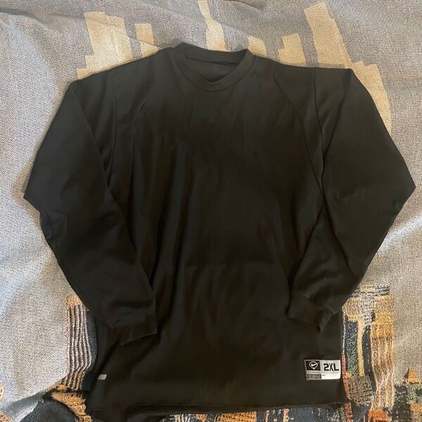 ビンテージ NIKE 00s ロングスリーブ メッシュ Tシャツ Y2K ロンT