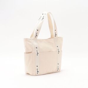 agnes b. アニエスベー トートバッグ アイボリー Lサイズ