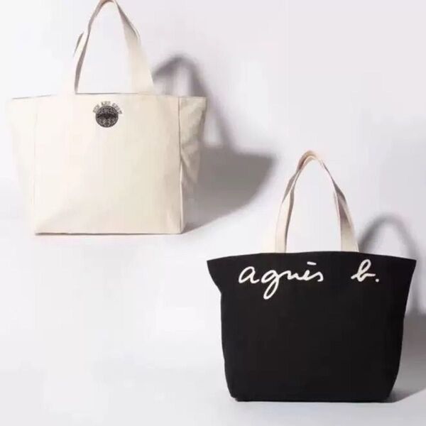 agnes b. アニエスベー トートバッグ ホワイト