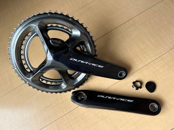 SHIMANO FC-R9100-P DURA ACE クランク両足計測 172.5mm 53-39 T シマノ 11S