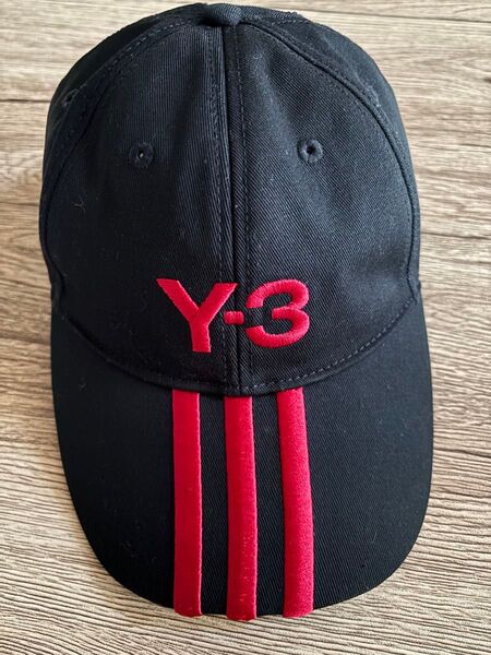 ワイスリー Y-3 adidas キャップ 黒 ブラック ライン