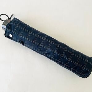 折りたたみ傘 雨傘 傘 折り畳み傘 チェック柄 メンズ ノーブランド 中古品