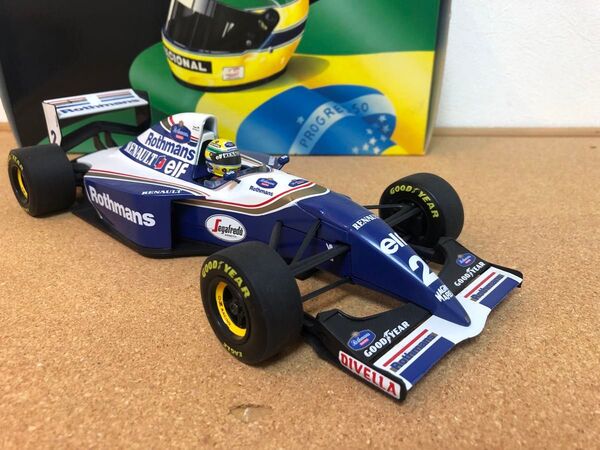 1/18ウィリアムズルノー FW16 A.セナ