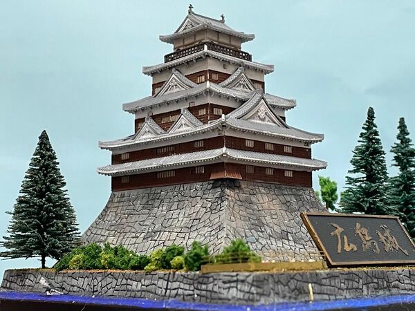 広島城完成品