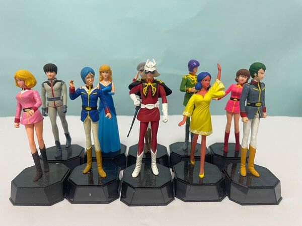 機動戦士ガンダムの仲間達フィギュア10体フルセット