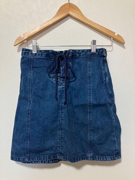 gu デニムスカート ミニスカート M
