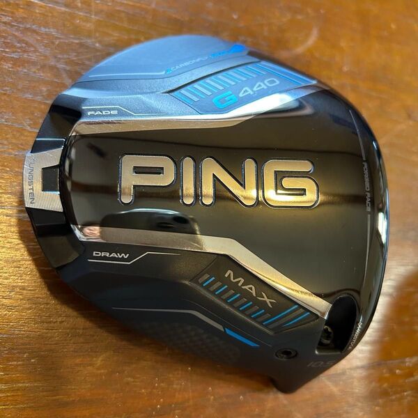 【美品】PING G440 MAX 10.5° ドライバー ヘッド単品 レンチ&ヘッドカバー付き