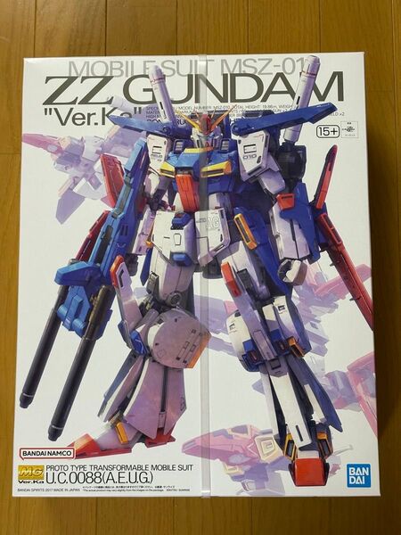MG 1/100 ZZガンダム Ver.ka ダブルゼータ 機動戦士ガンダムZZ ガンプラ
