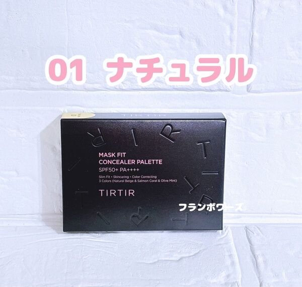 TIRTIR ティルティル マスクフィットコンシーラーパレット 01 ナチュラル