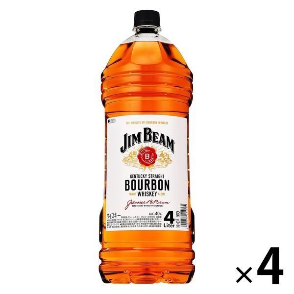 ジムビーム 4L 4本セット