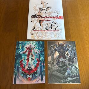 機動戦士 ガンダム GQuuuuuuX 入場者特典 第1弾 第7弾 第8弾 イラストカード デザインワークス2 ジークアクス