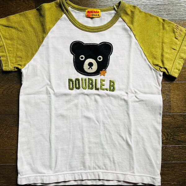 DOUBLE.B Tシャツ 110 ミキハウス
