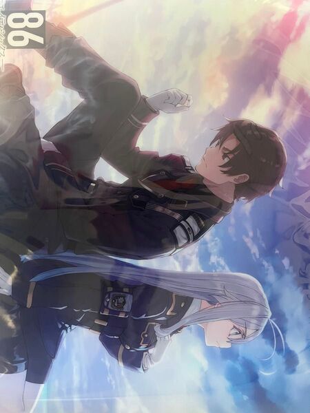 くじ引き堂 エイティシックス C賞クリアポスター