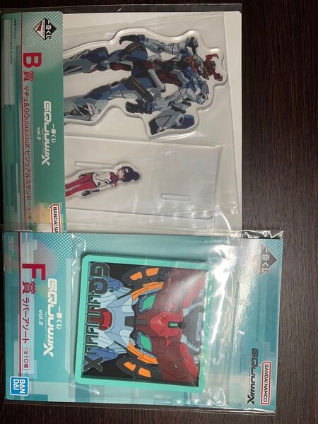一番くじ 機動戦士ガンダムジークアクス B賞、F賞セット