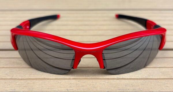オークリー フラックジャケット OAKLEY FLAK JACKET スポーツサングラス 希少レッド