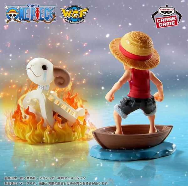 【新品・未使用】ワンピース ワールドコレクタブルフィギュア ログストーリーズーモンキー・D・ルフィ&ゴーイング・メリー号ー
