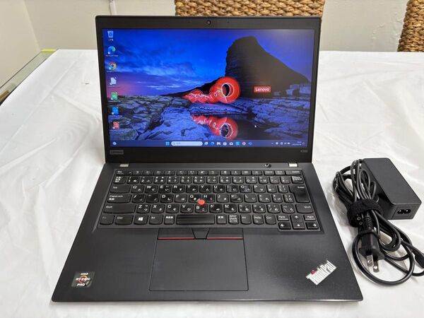①Lenovo ThinkPad X395 Ryzen5 Pro 3500U 16GB SSD256GB Radeon Vega8
