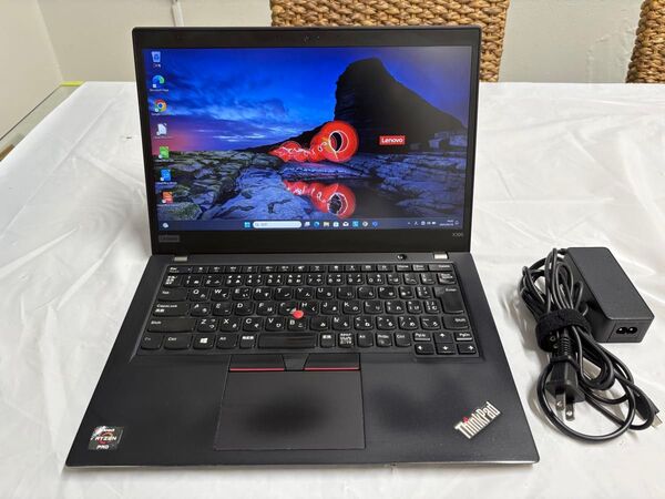 ②Lenovo ThinkPad X395 Ryzen5 Pro 3500U 16GB SSD256GB Radeon Vega8