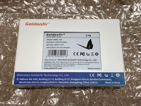 Goldenfir 2.5 SATA SSD 1TB