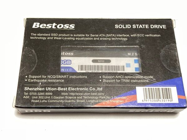 Bestoss M.2 SATA SSD 480GB