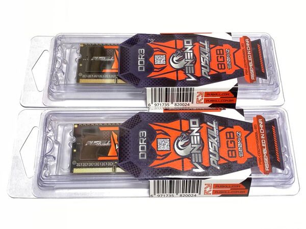PUSKILL PC3-12800S DDR3-1600 16GB ノートパソコン用