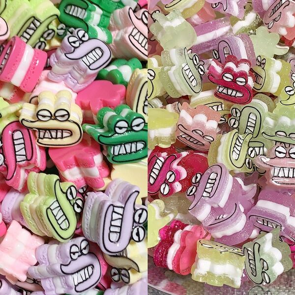 NO.545 1個35円 デコパーツ ハンドメイド 素材 資材