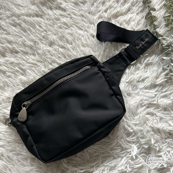 Paul Smith ポールスミス ボディバッグ バッグ ロゴ ブラック