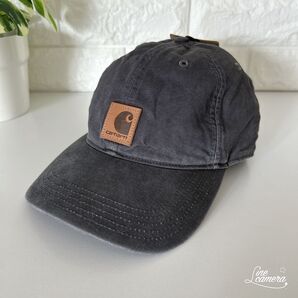 carhartt カーハート ローキャップ ワンポイント 帽子 グレー