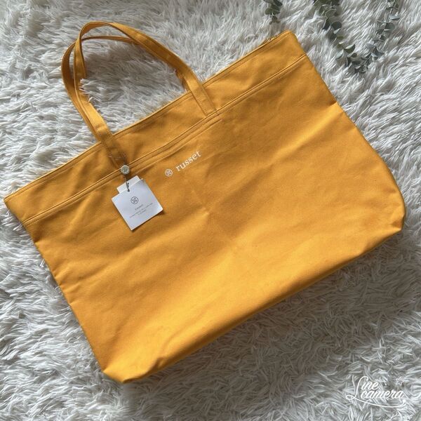 新品 タグ付き russet ラシット トートバッグ キャンバス 訳あり