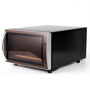 Shelddi 小型冷蔵庫 23L 静音 おしゃれ 省エネ ミニ電子冷蔵庫 コンパクト 1ドア ペルチェ式 透明ガラスドア