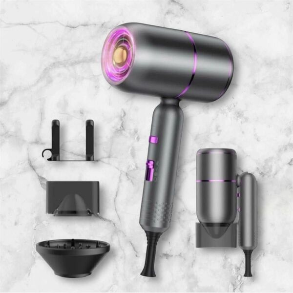 【ディフューザー付き】ドライヤー 大風量 速乾 1500W ヘアケア 折り畳み コンパクト 超軽量