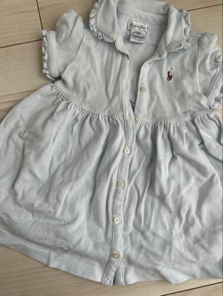 ラルフローレン ワンピース RALPH LAUREN POLO 女の子 半袖 ファミリア キッズ