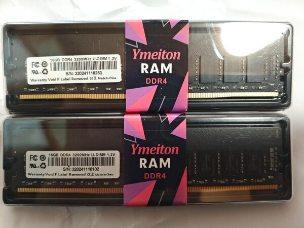『動作確認済』Ymeiton DDR4-3200 32GB(16GB×2)