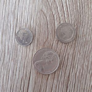 【3枚セット】コイン 硬貨 古銭 アンティークコイン イギリス アメリカ オーストラリア 旧貨幣