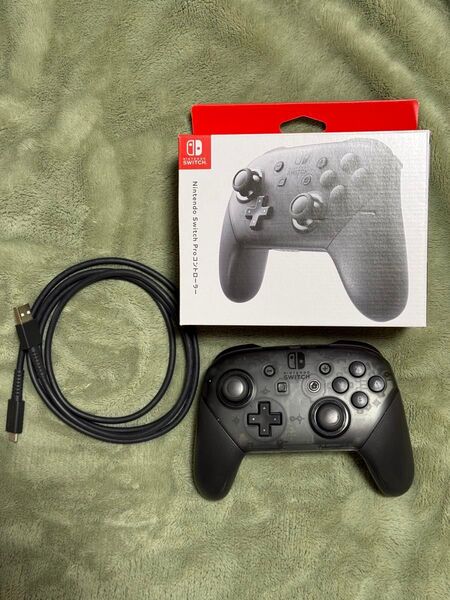 【ほぼ未使用】 Nintendo Switch Proコントローラー プロコントローラー HAC-013 プロコン スイッチ