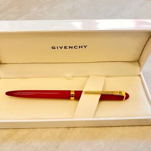 GIVENCHY ボールペン レッド×ゴールド