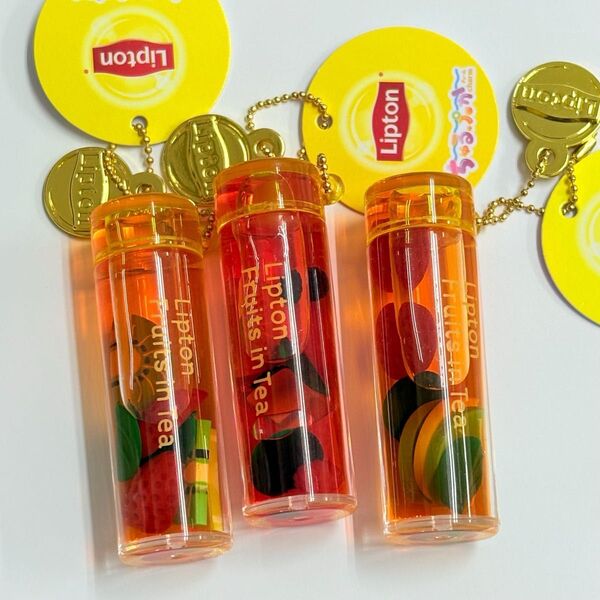 Lipton フルーツインティーの ちゅるぷかチャーム